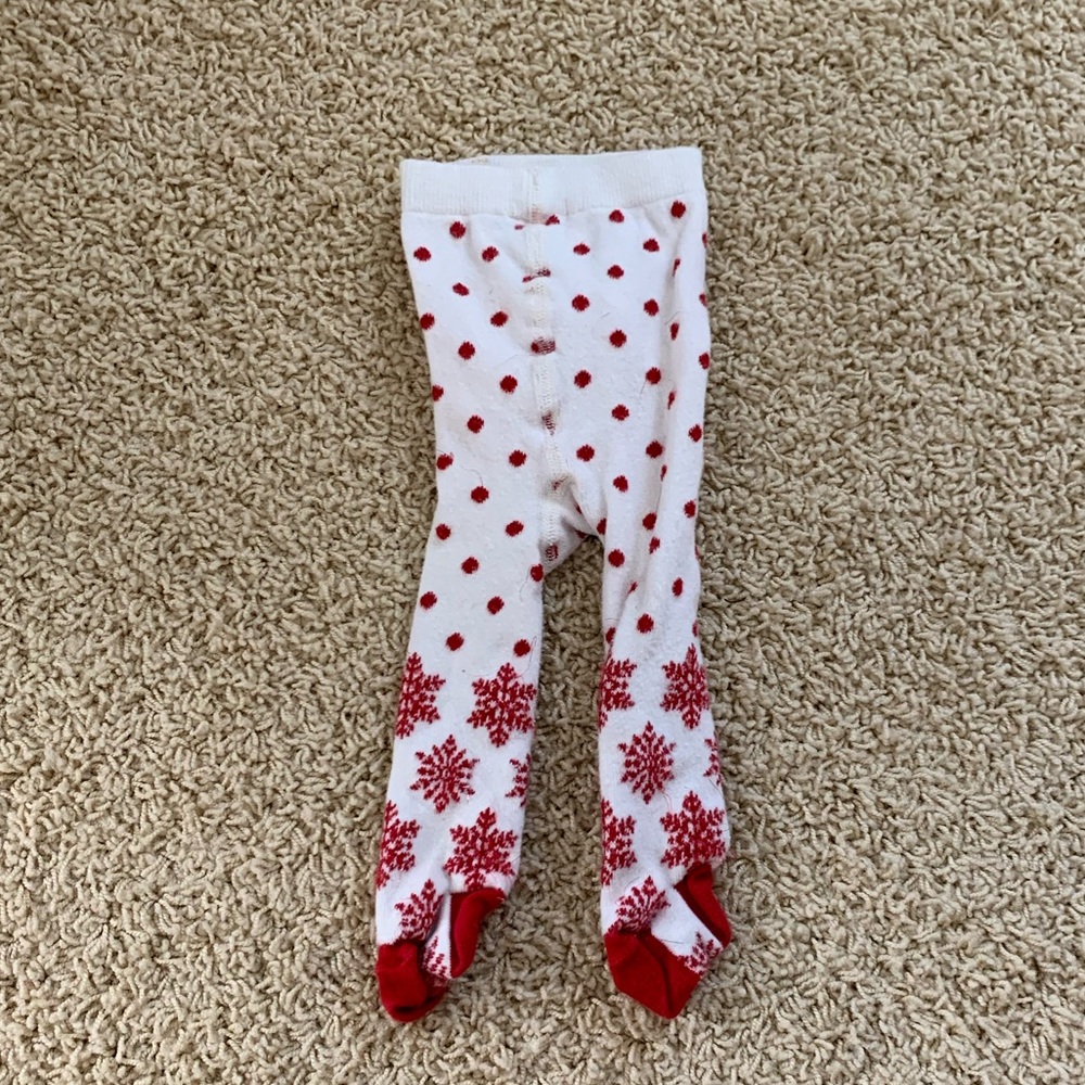 Hanna Andersson Snowflake Tights